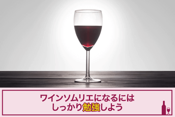 ワインソムリエになるにはしっかり勉強しよう