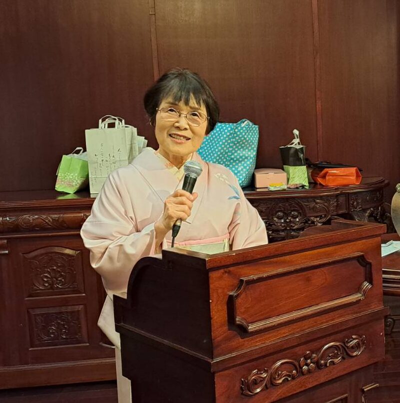 質問され、答えられる喜びを感じています。知識を身に付けられた事に感謝です。