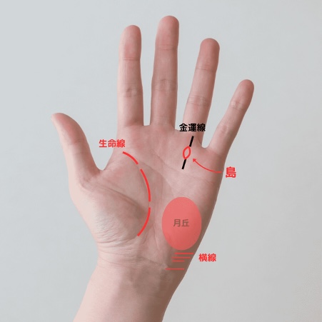 あったらやばい手相一覧