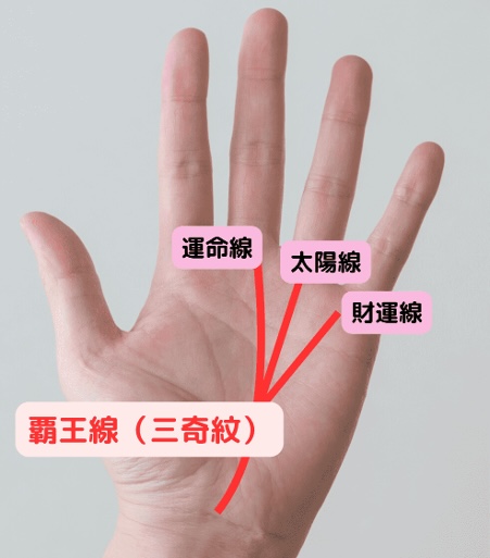 （2）成功者の証！三大運が揃う覇王線